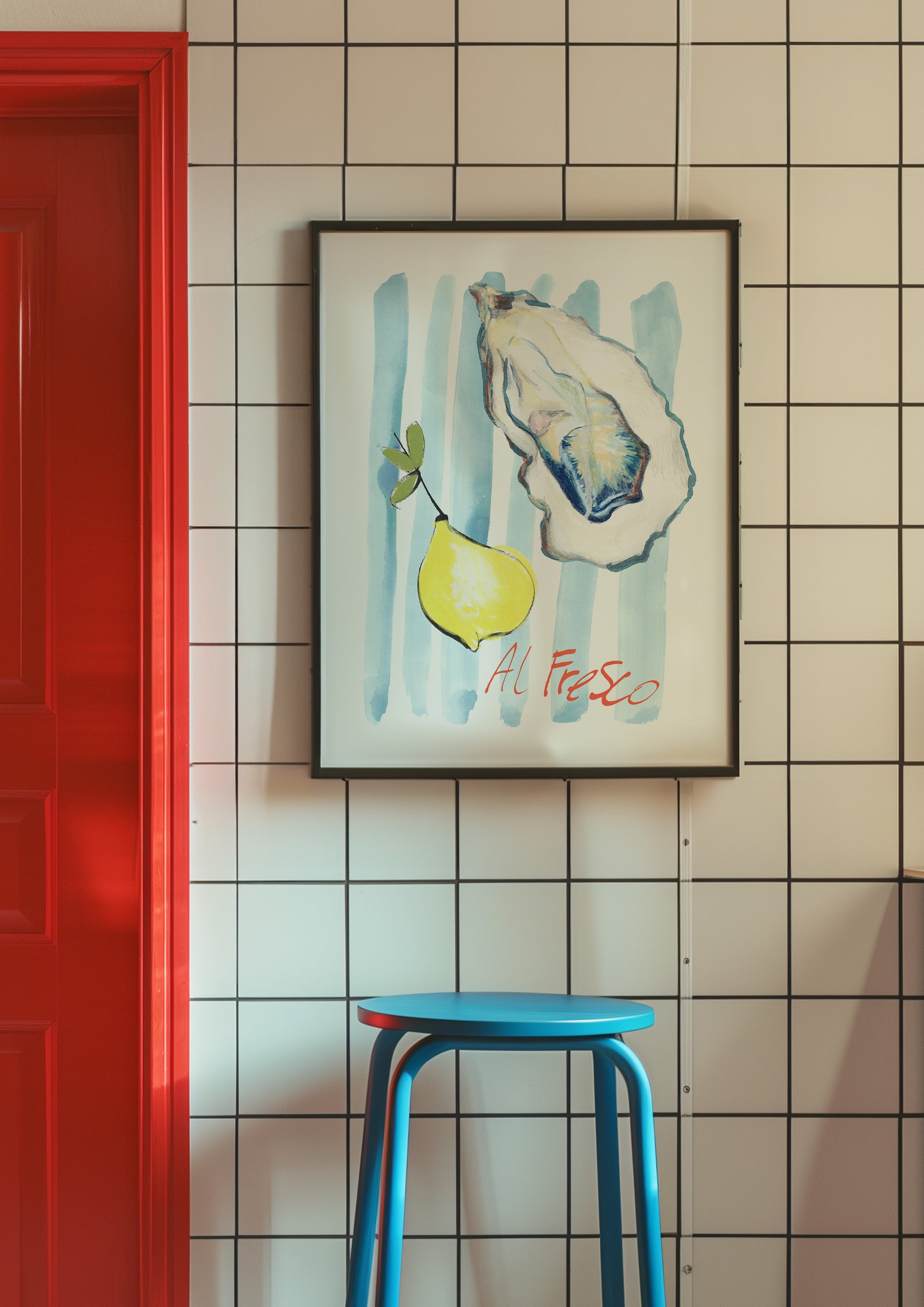 Al Fresco Oysters and Lemons Print 6