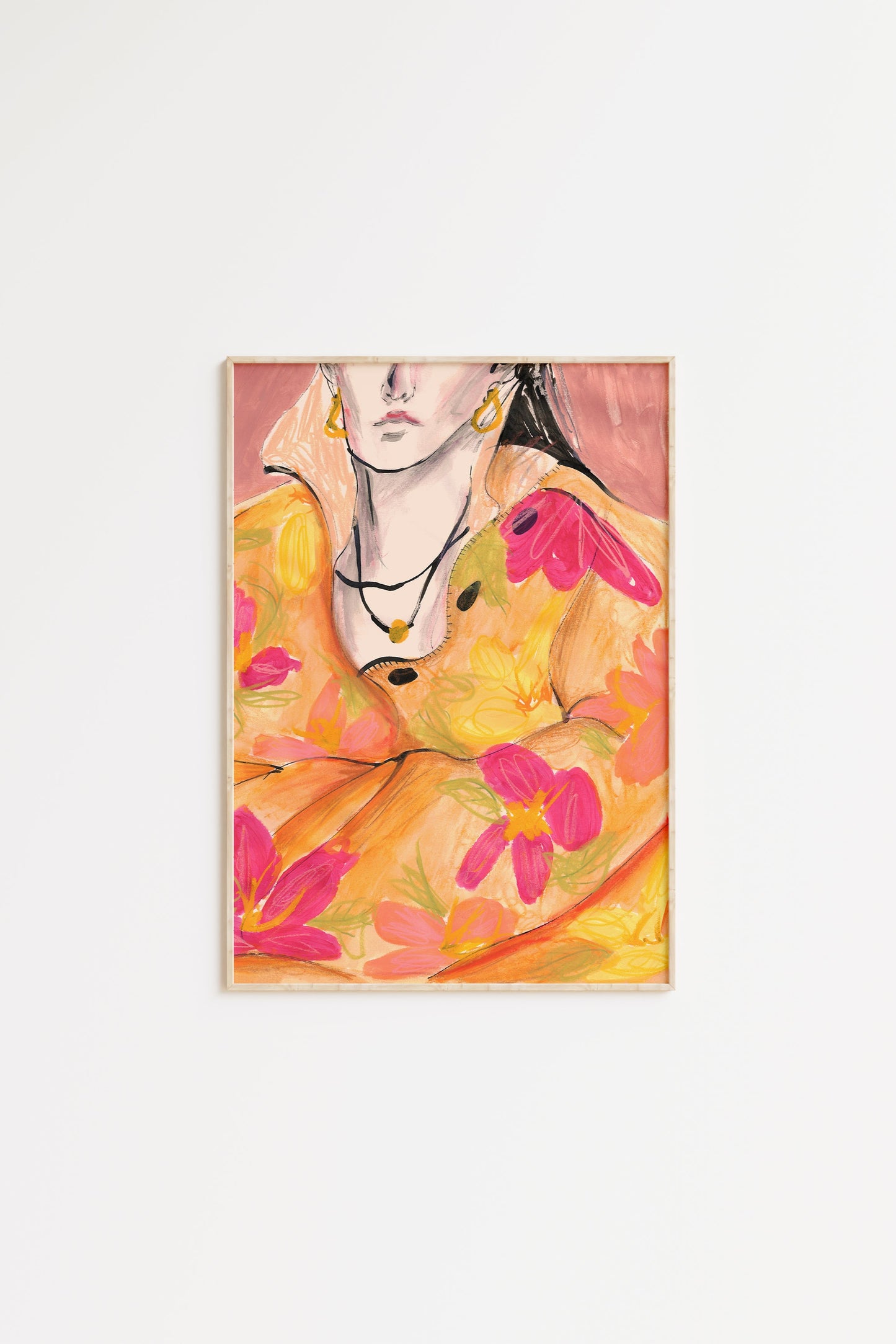 Flowy Floral Shirt Print