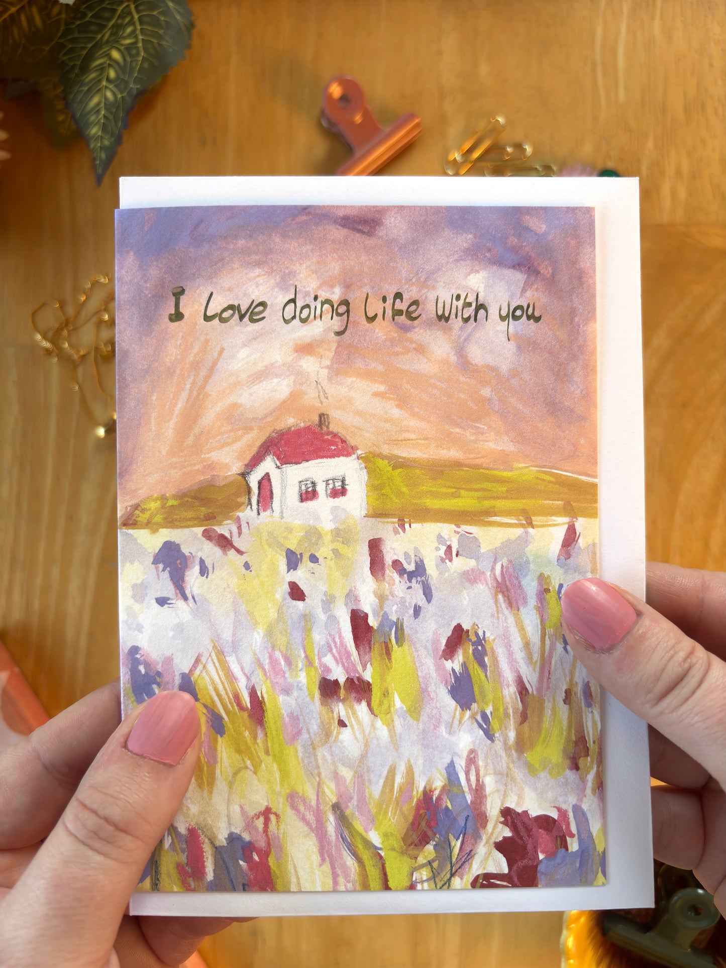 I Love Doing Life With You Card 1
