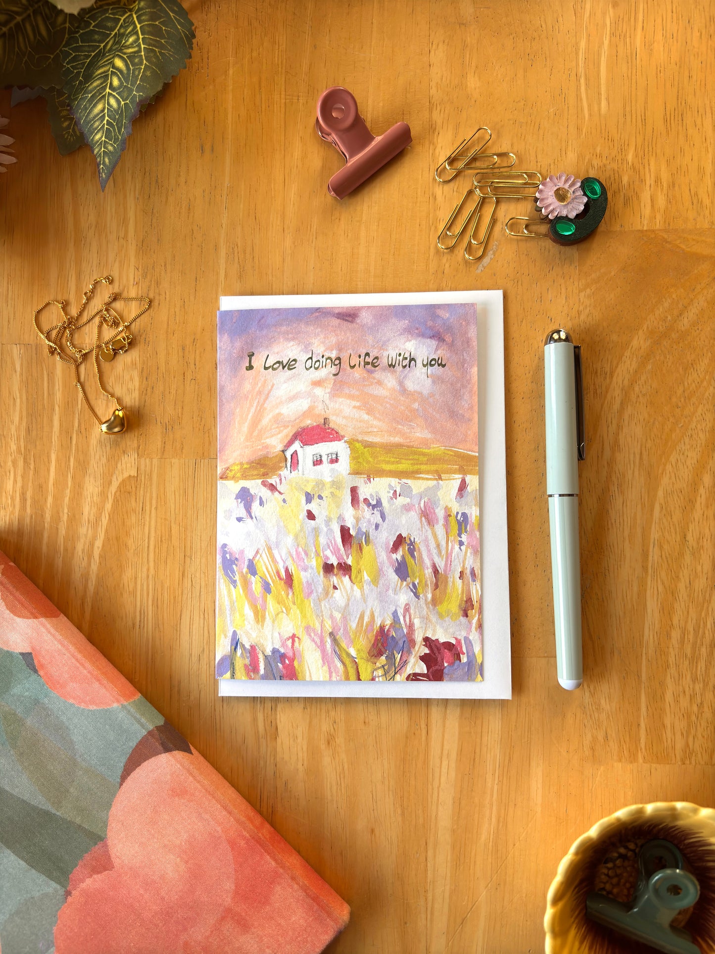 I Love Doing Life With You Card 2