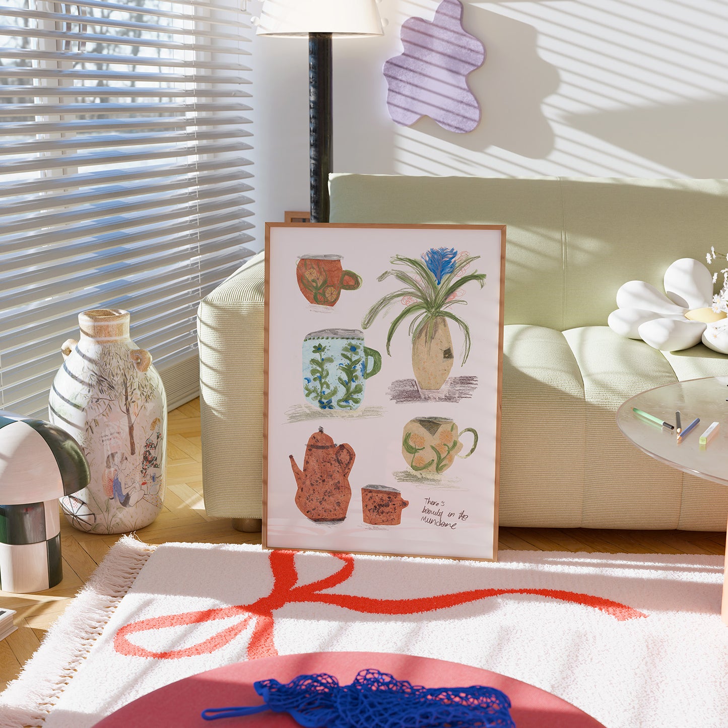 There's Beauty In The Mundane Trinkets Print 2