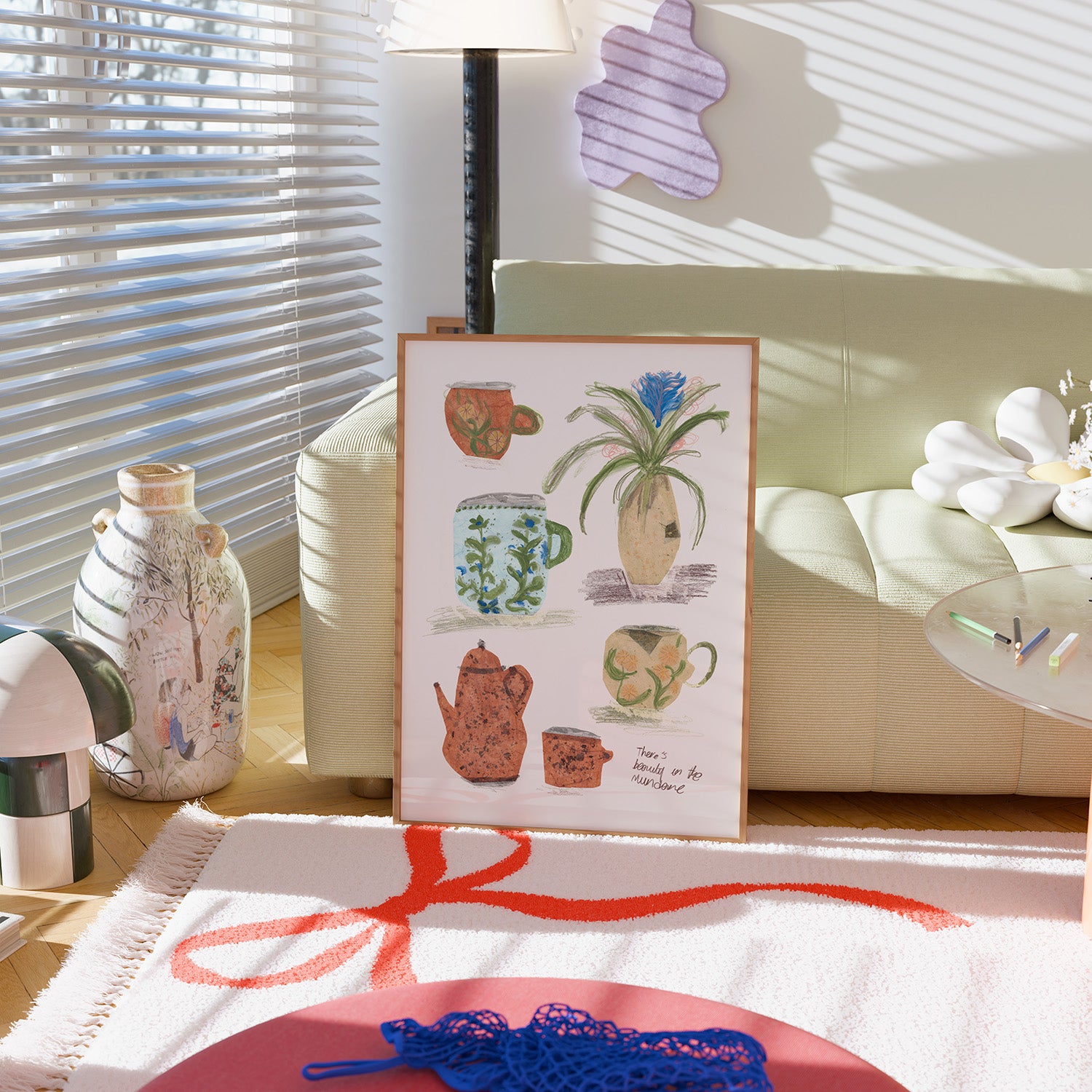 There's Beauty In The Mundane Trinkets Print 2