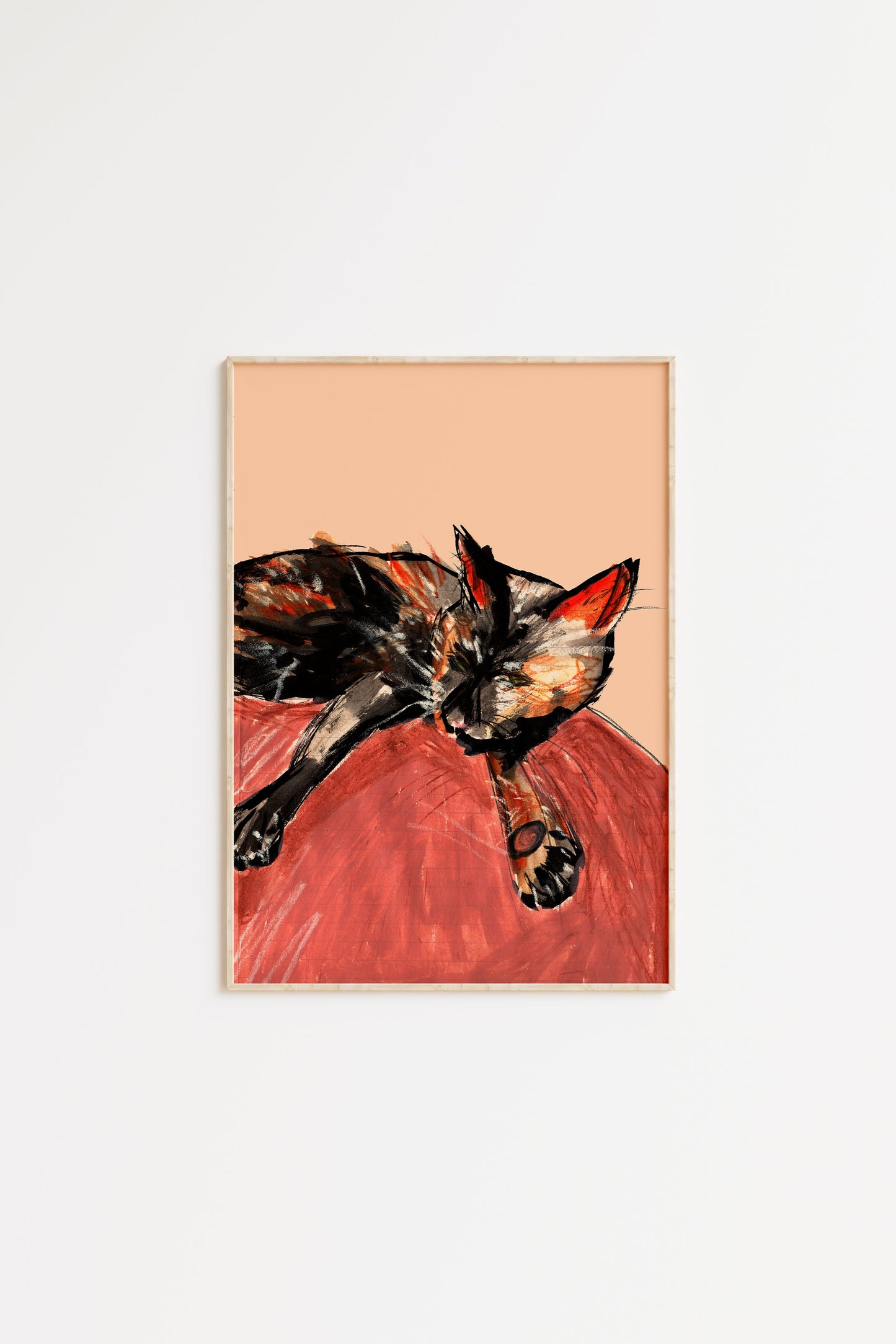 Tortoiseshell Cat Print