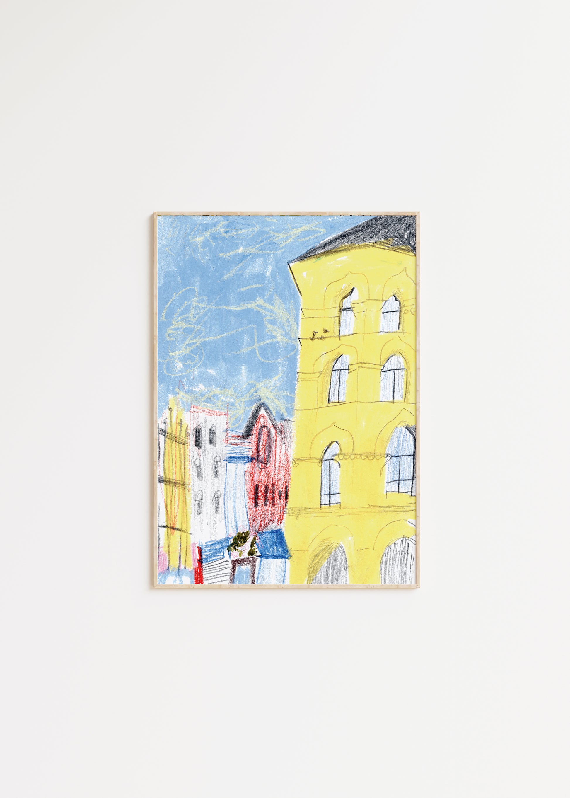 Belfast city centre print 1