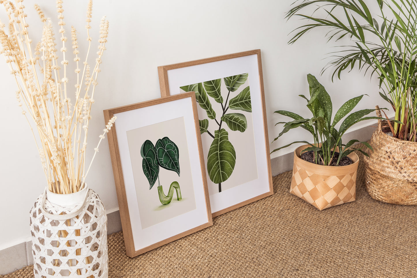 Fiddle Fig Print