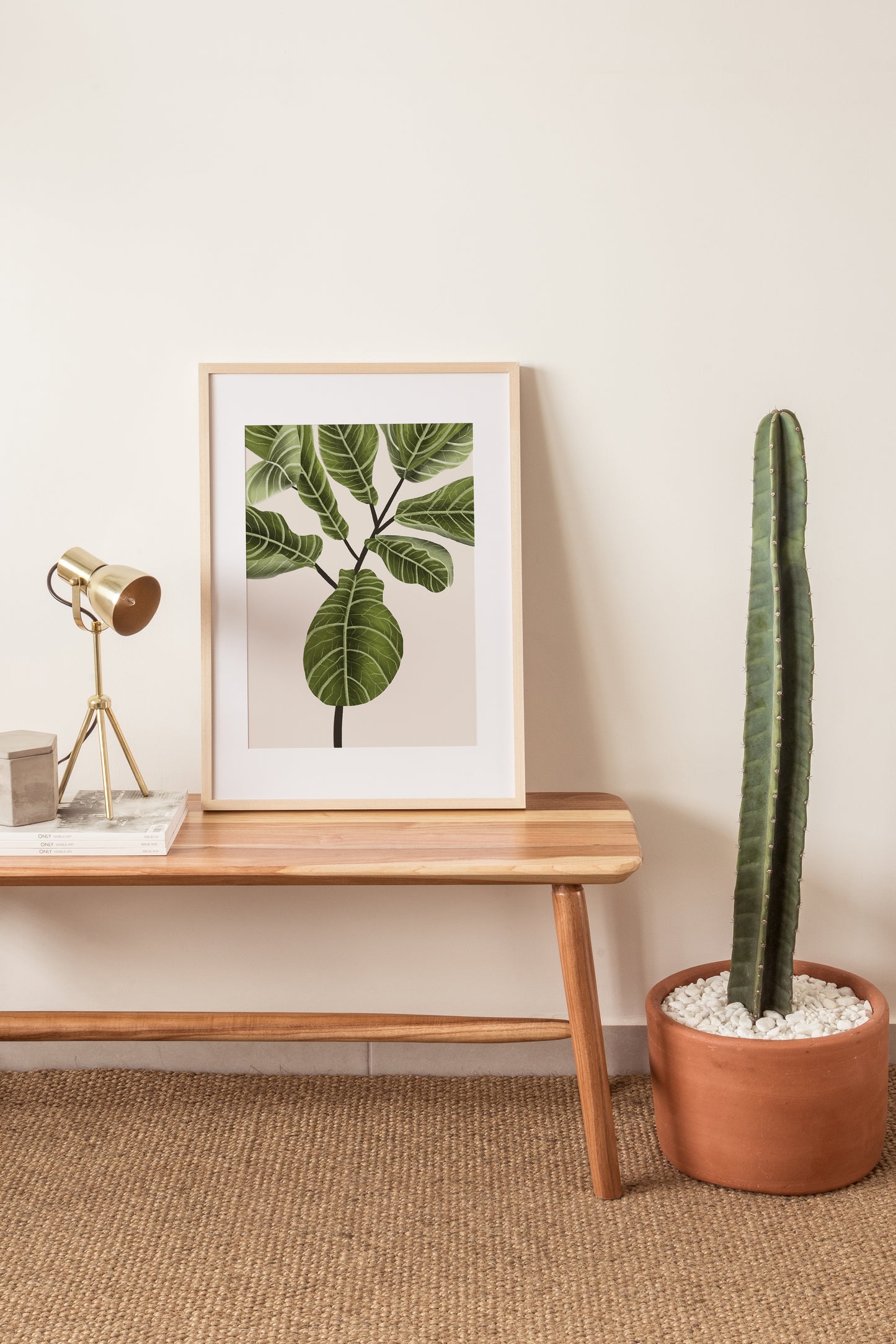 Fiddle Fig Print