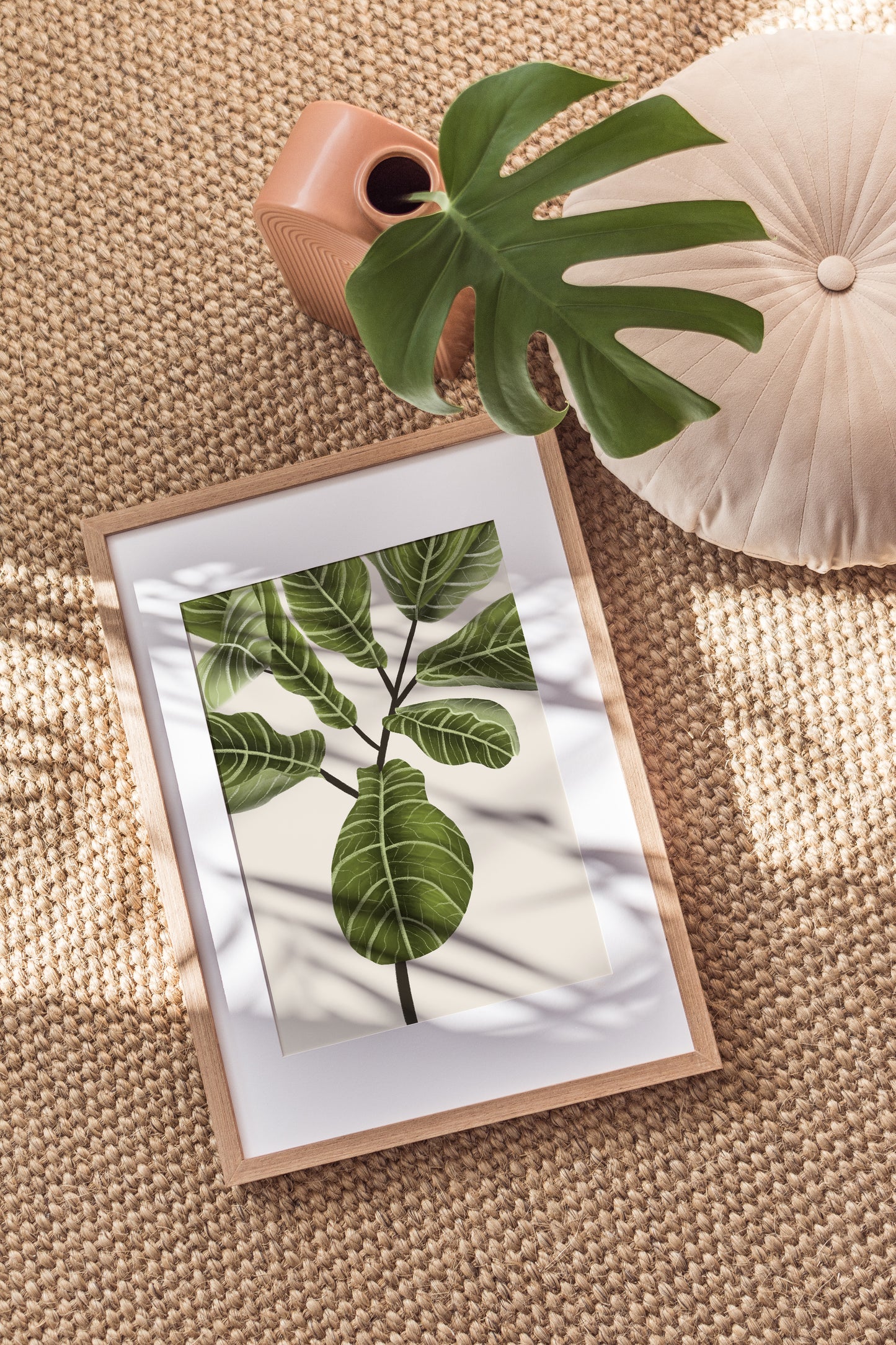 Fiddle Fig Print