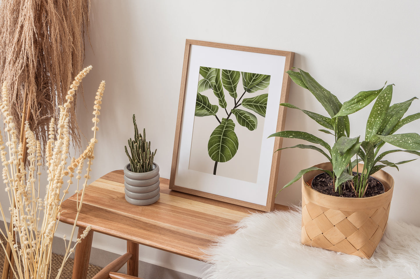 Fiddle Fig Print