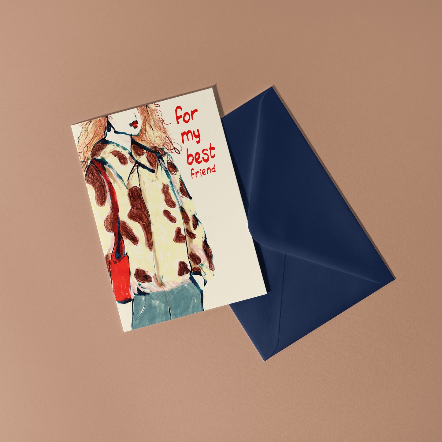 For My Best Friend Card