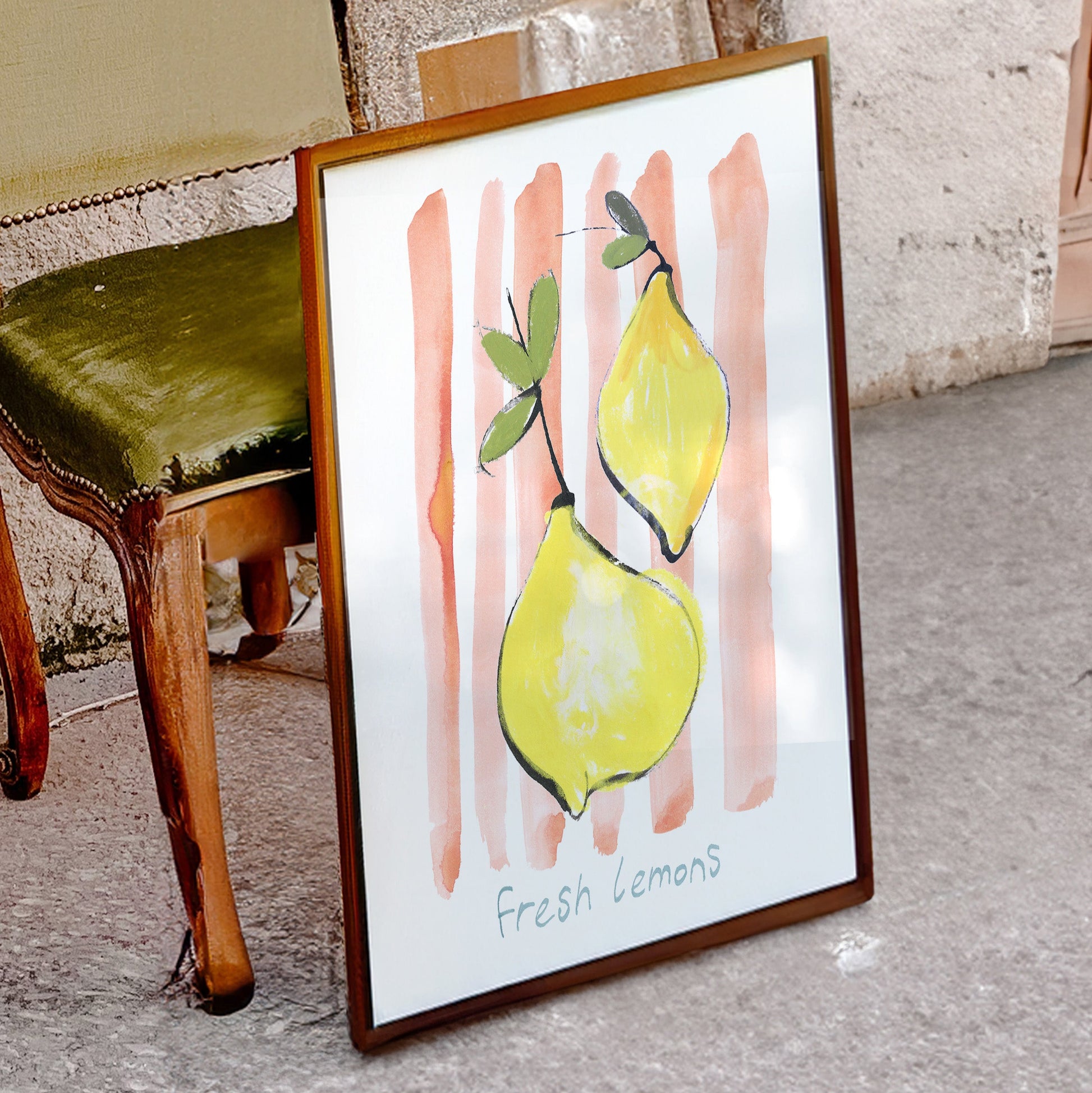 Fresh Lemons Print 2