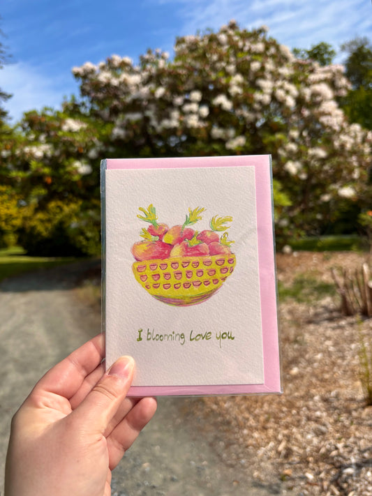 I Blooming Love You Card 7