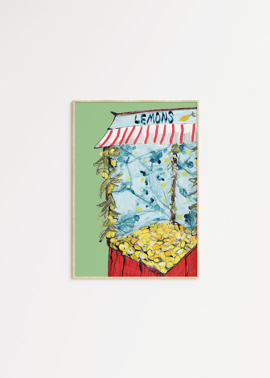 Lemon Stand Print 1