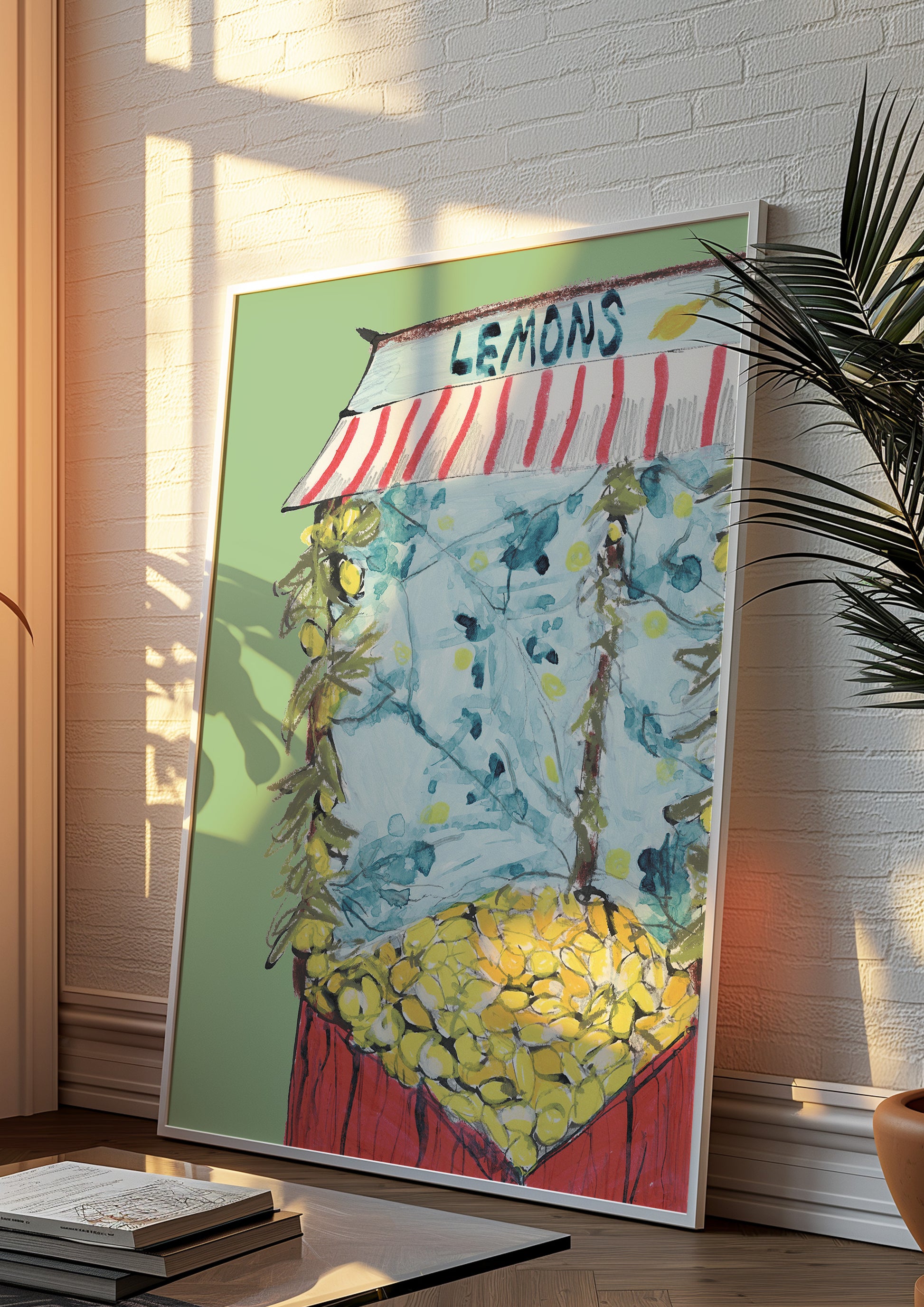 Lemon Stand Print 4