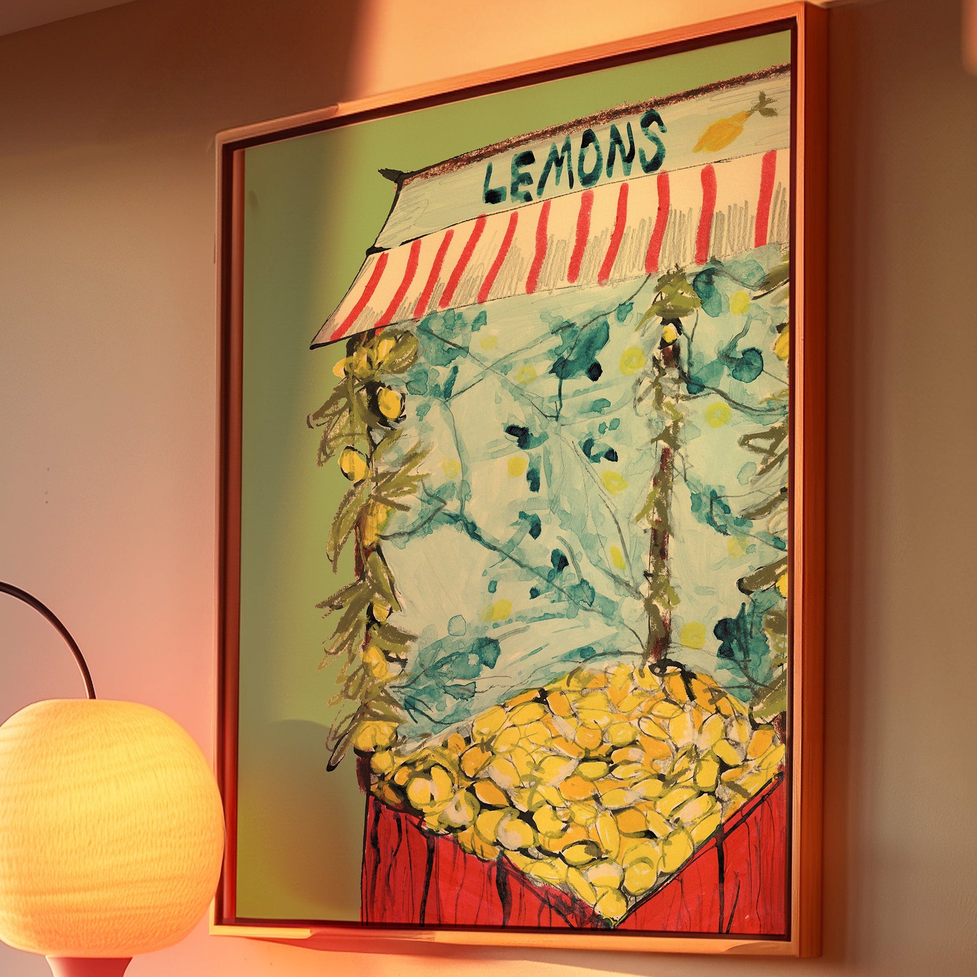 Lemon Stand Print 6