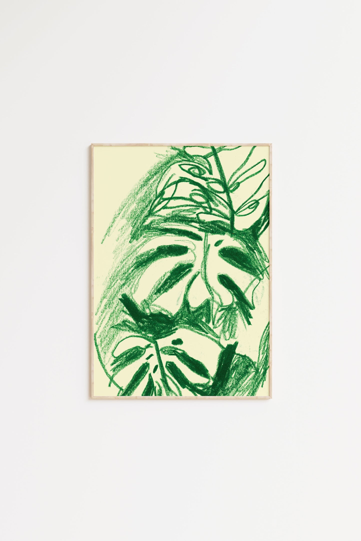 Monstera Plant Print