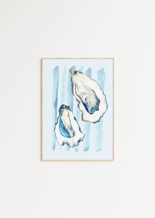 Summer Oysters Print 1