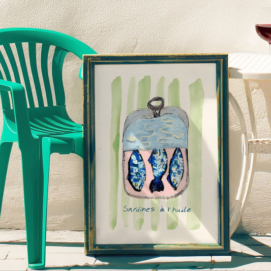 Sardines a l'huile print 1