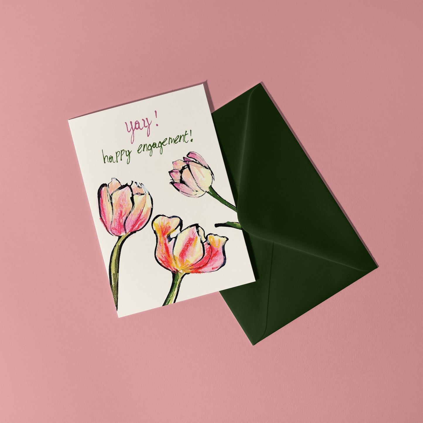 Yay! Happy Engagement! Card