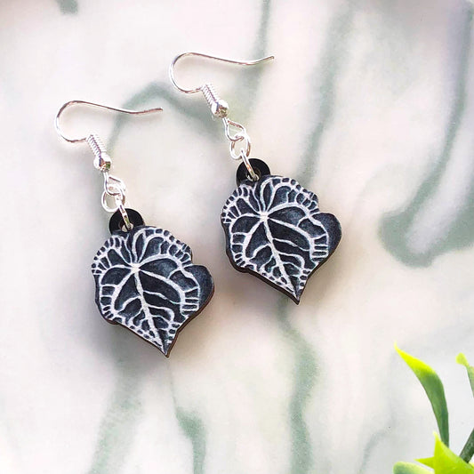 Anthurium Clarinervium Earrings