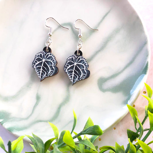 Anthurium Clarinervium Earrings