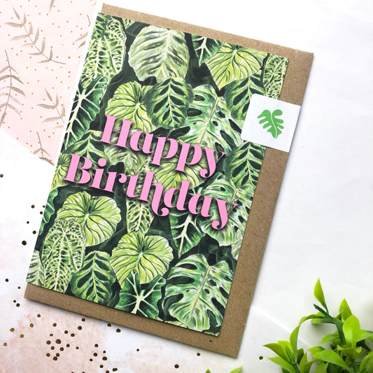 Jungle Happy Birthday A6 Card
