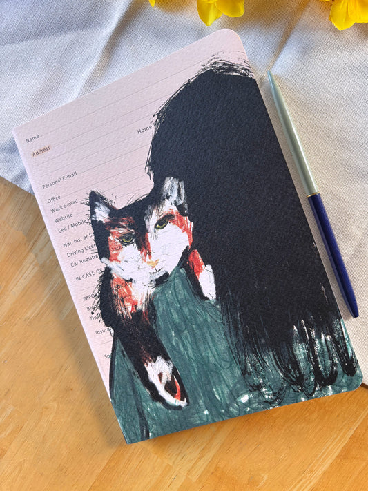 Calico Cat A5 Softcover Notebook