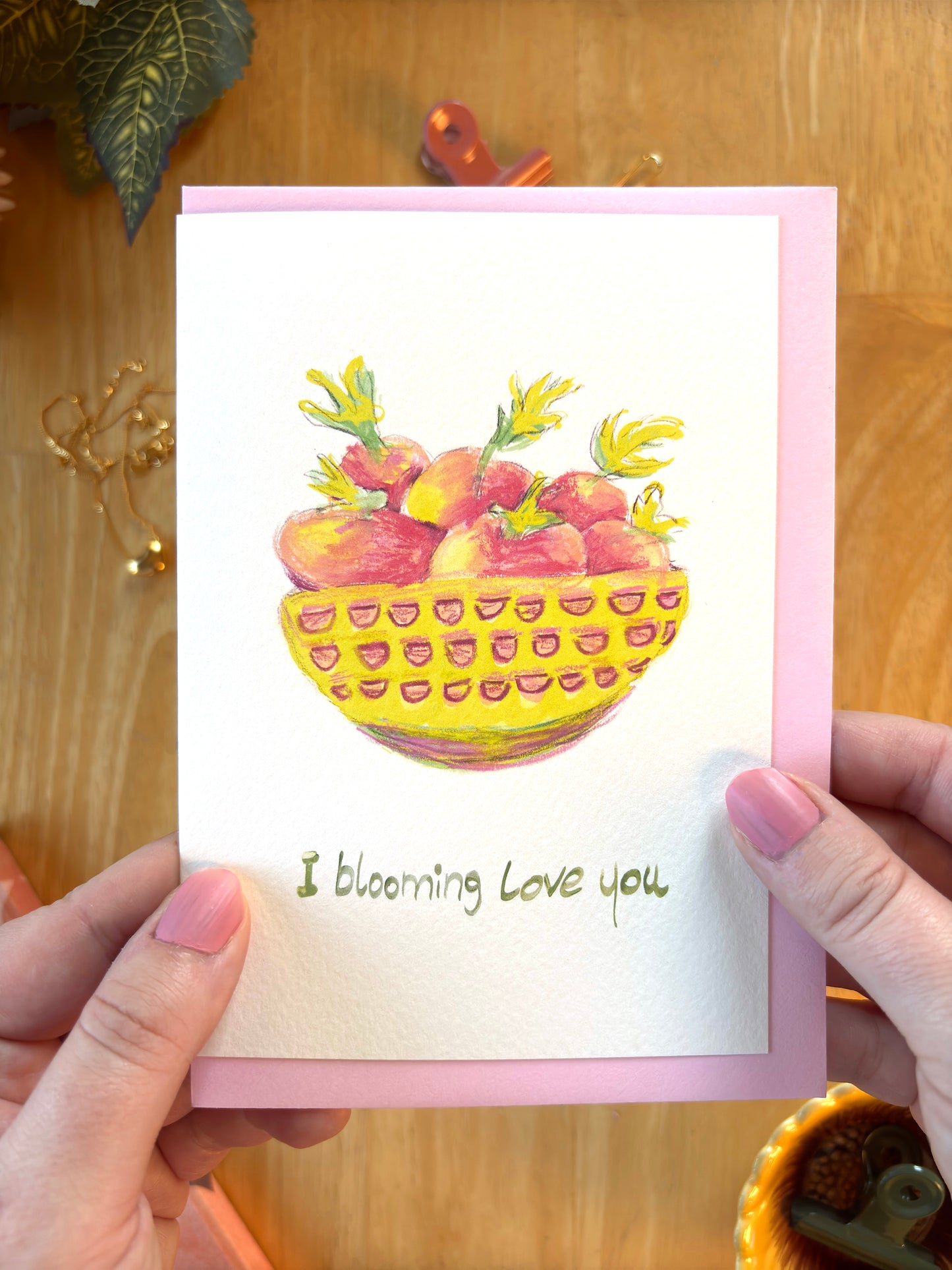 I Blooming Love You Card 1