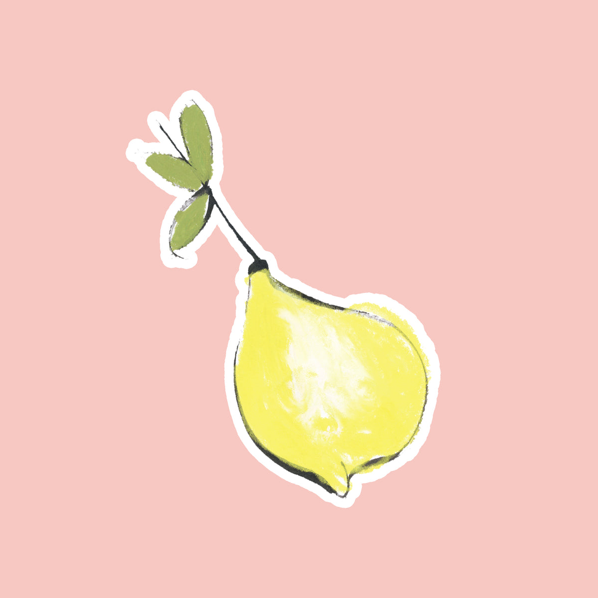 Lemon Sticker