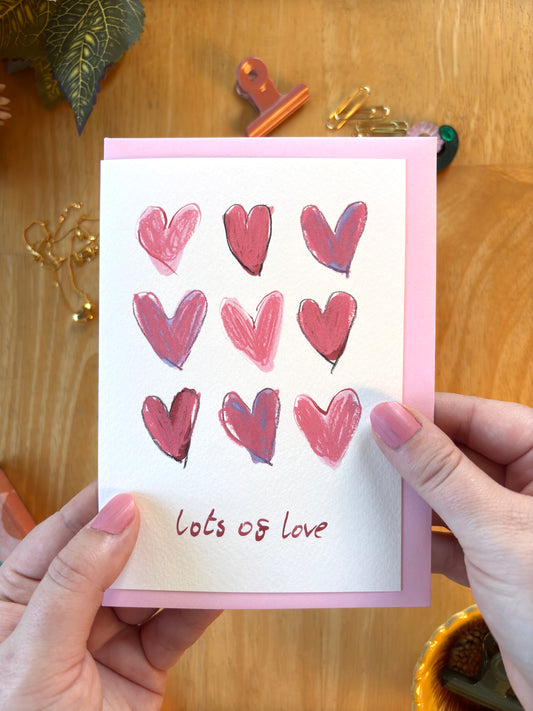 Lots of love card 1