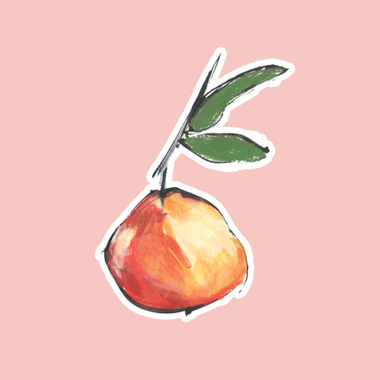 Orange Sticker