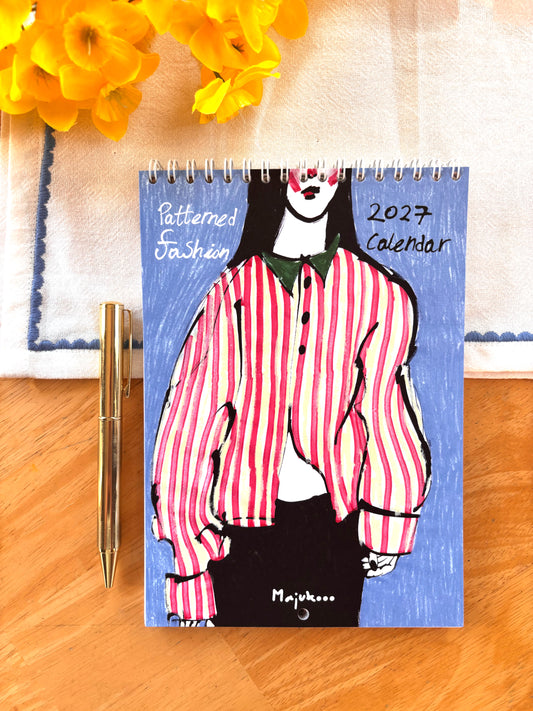 Patterned Fashion 2027 Calendar