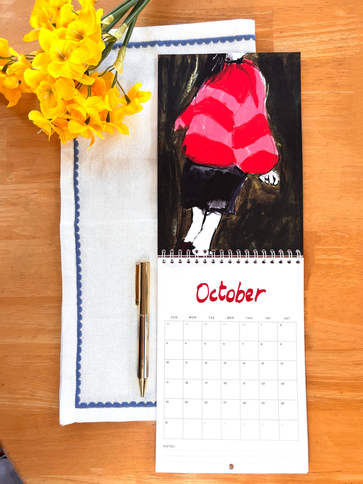 Patterned Fashion 2027 Calendar
