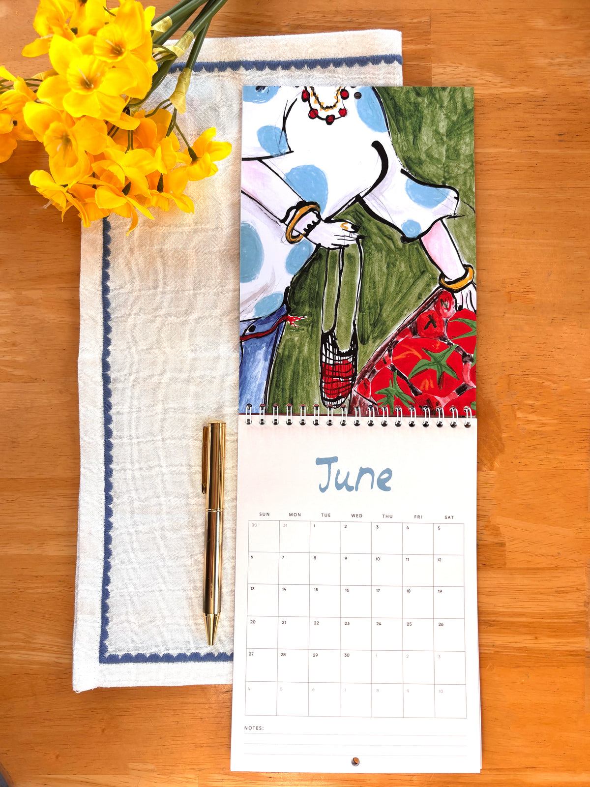 Patterned Fashion 2027 Calendar