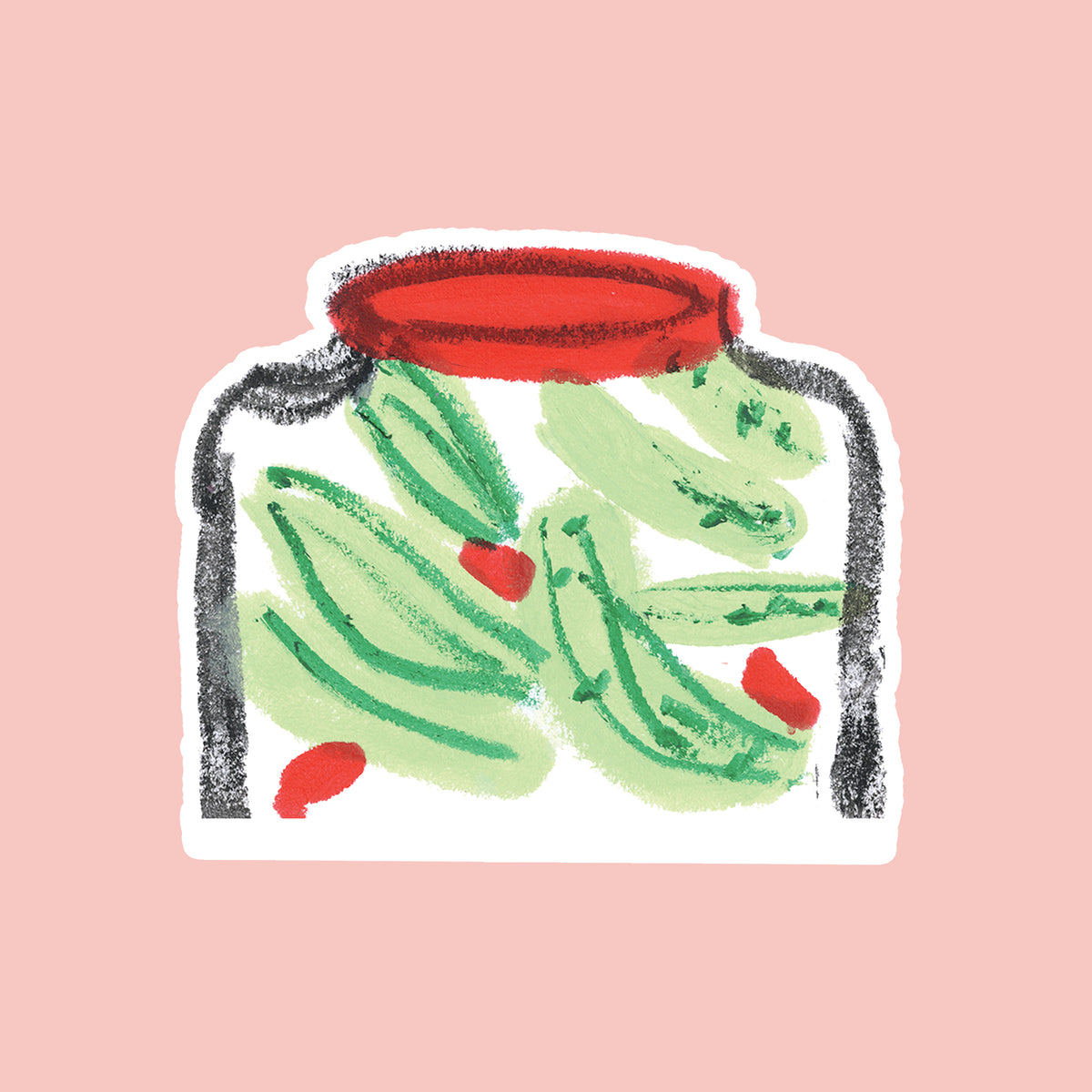Pickle Jar Sticker