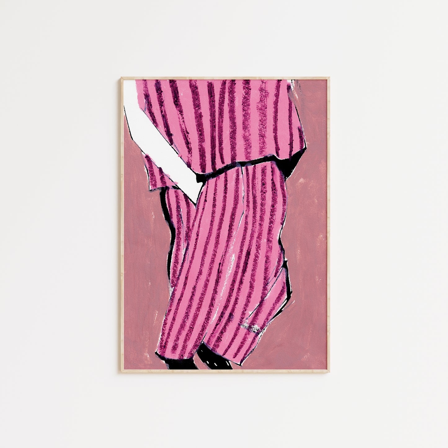 Purple Pyjama Print