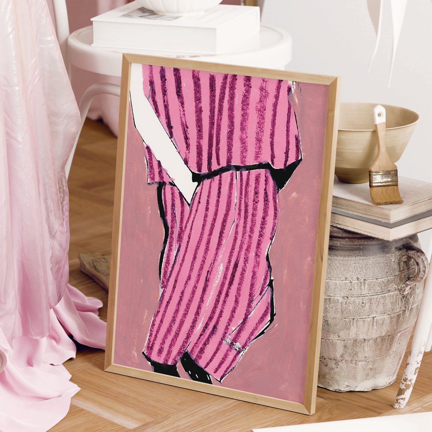 Purple Pyjama Print