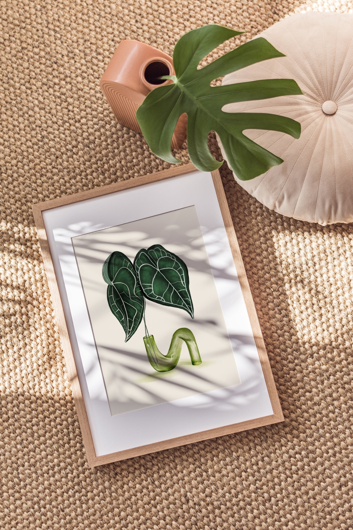 Anthurium Clarinervium Print