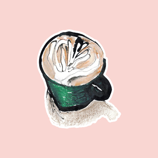 Coffee Cup Sticker