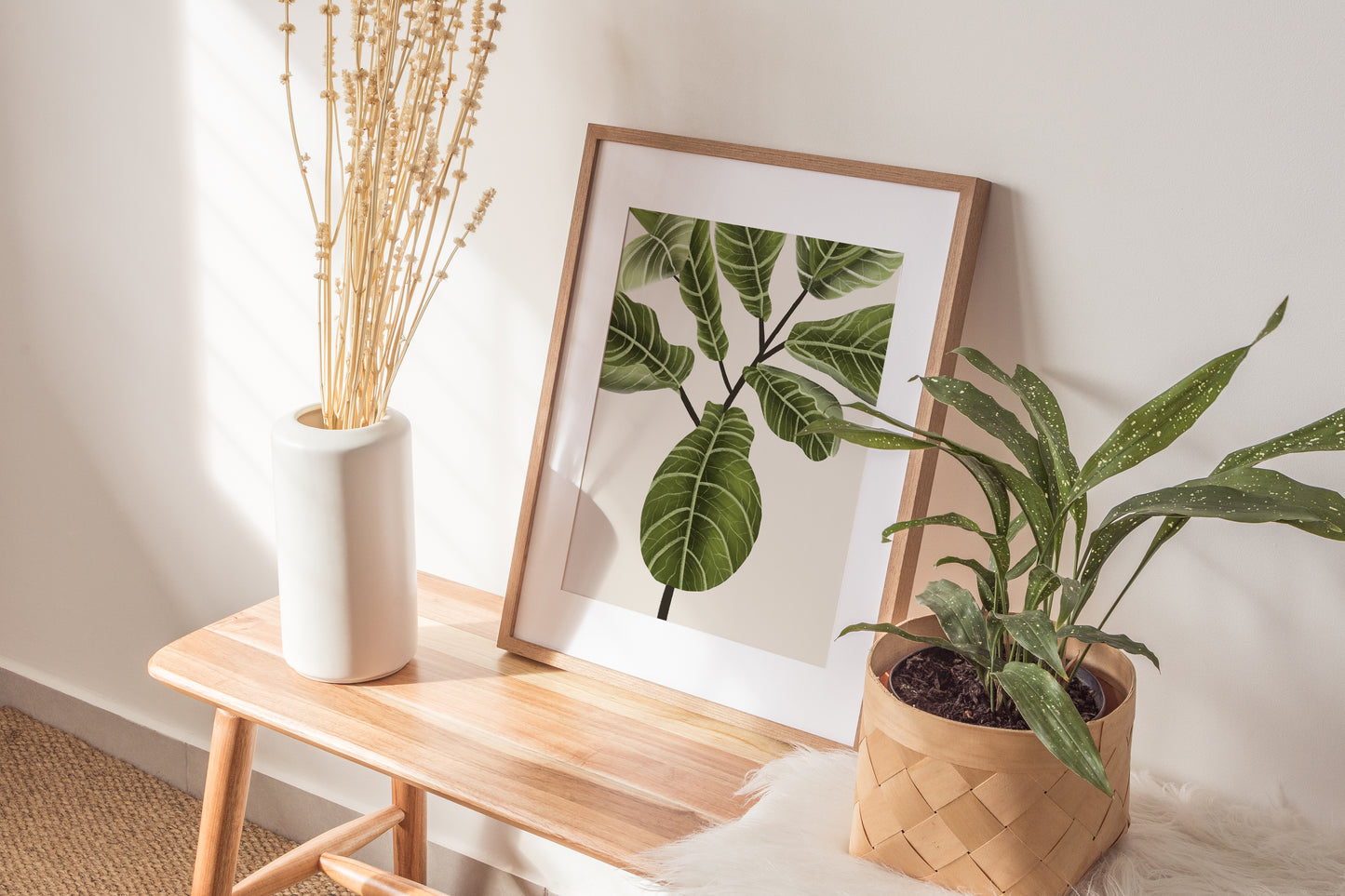 Fiddle Fig Print