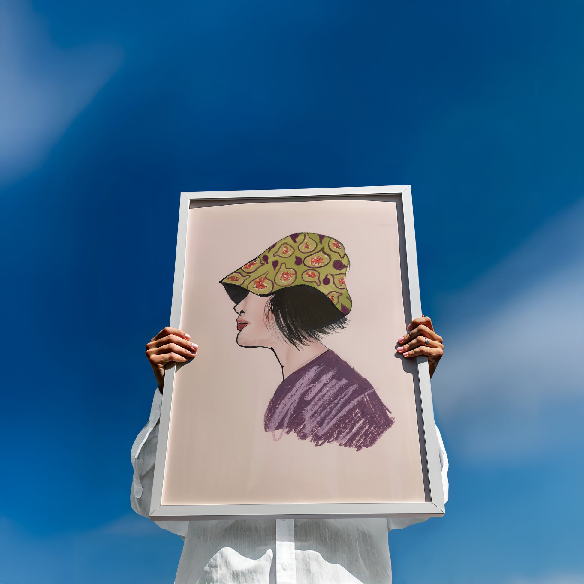 Fig Bucket Hat Print 3