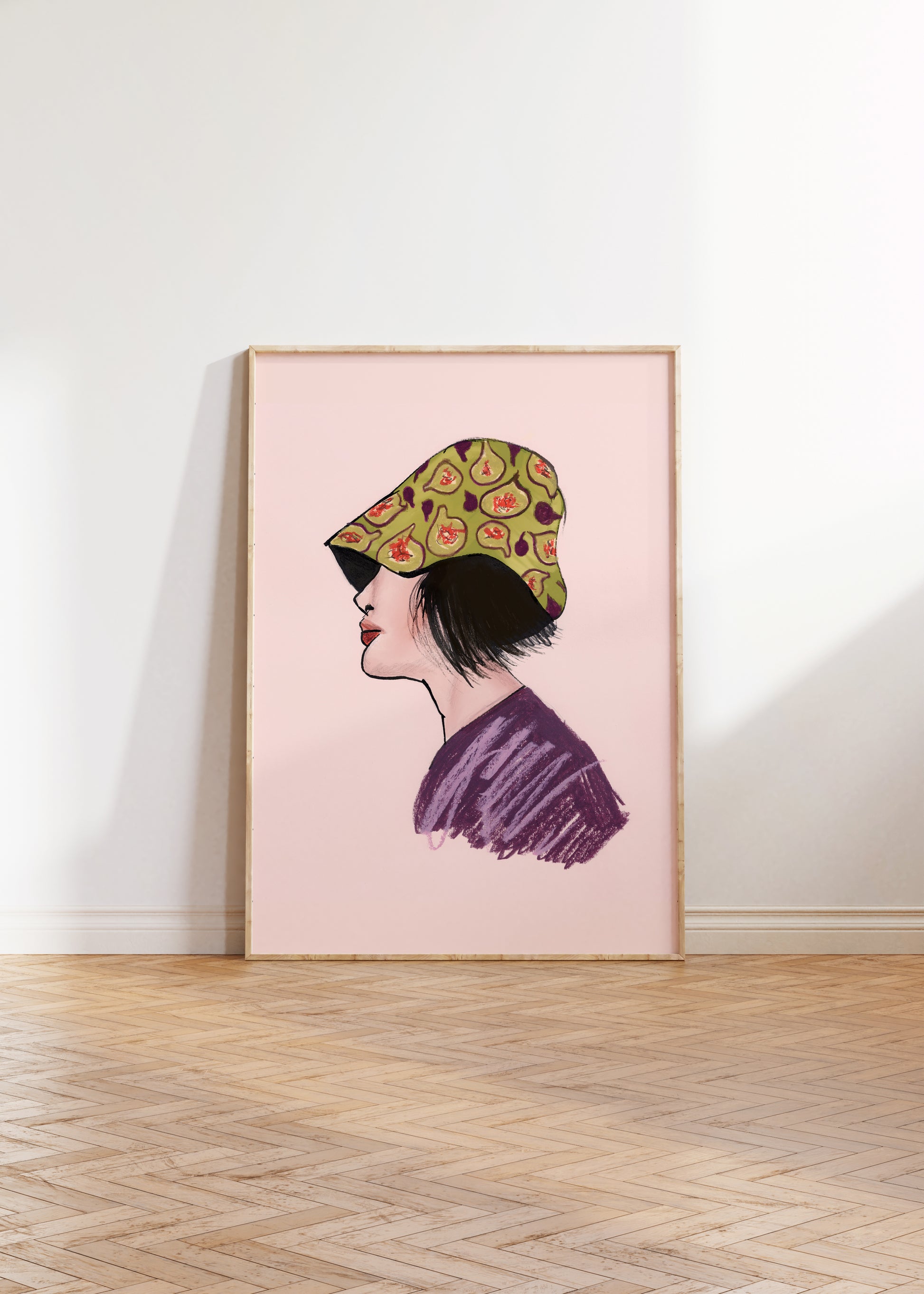 Fig Bucket Hat Print 1