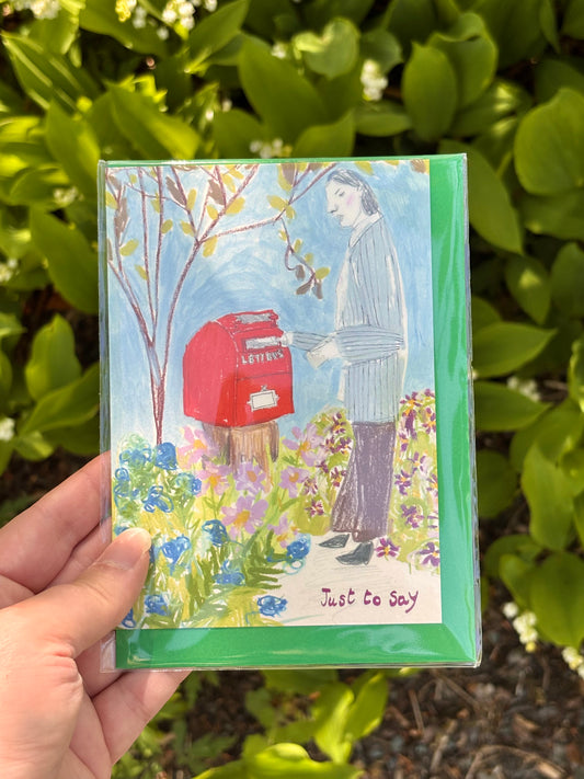 Just to say card 1