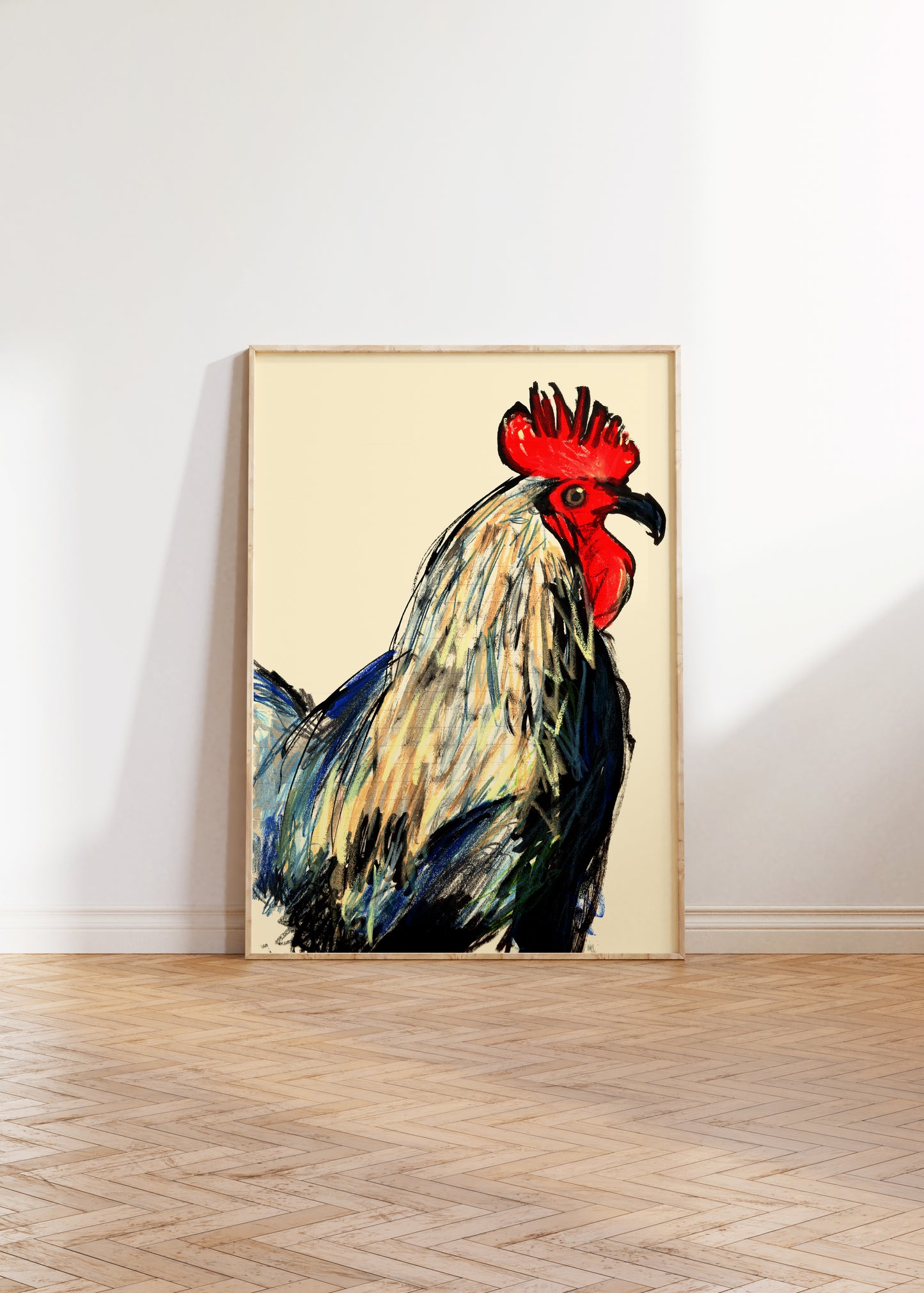 Rooster Print 1