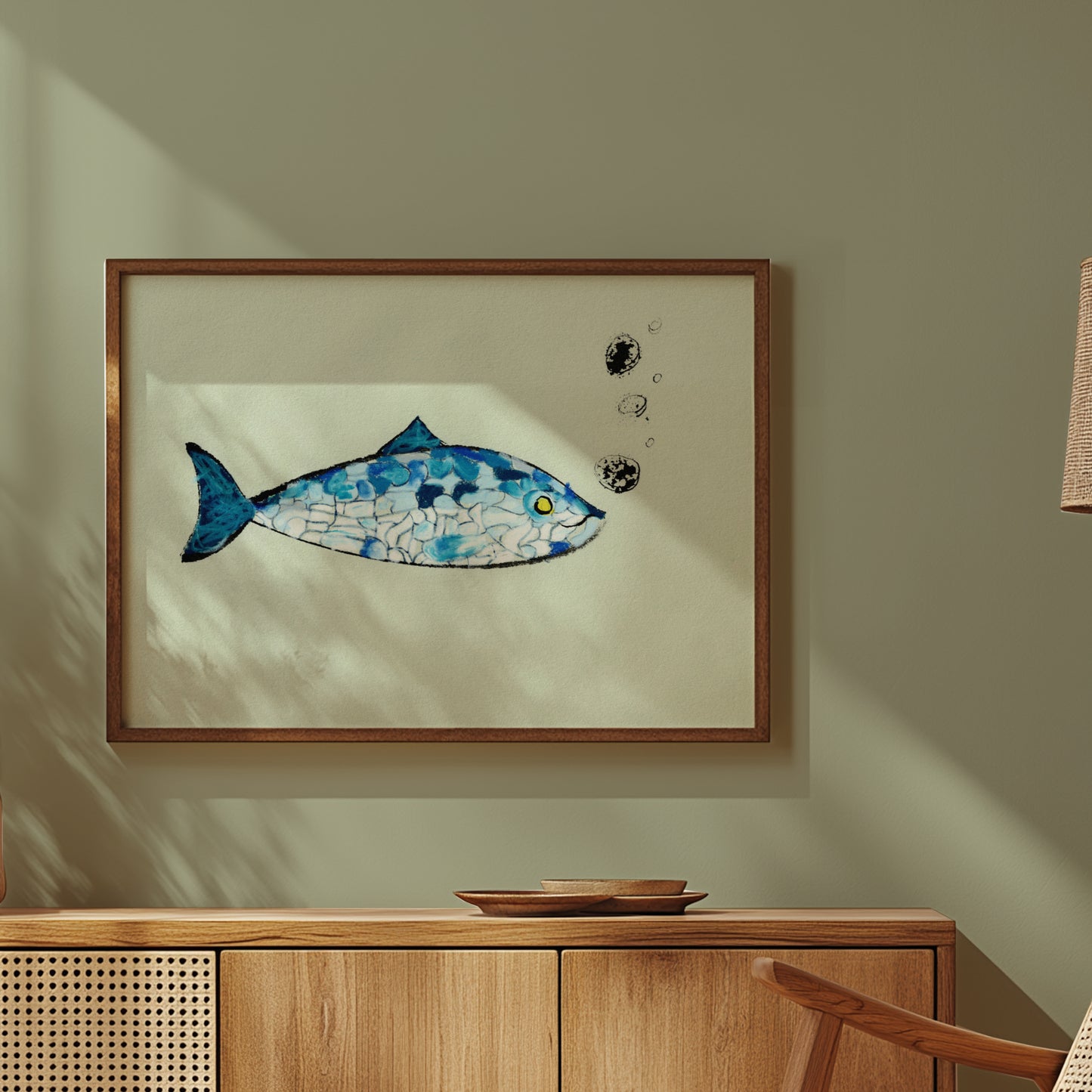 The Big Fish (Belfast's Salmon of Knowledge) Print 4