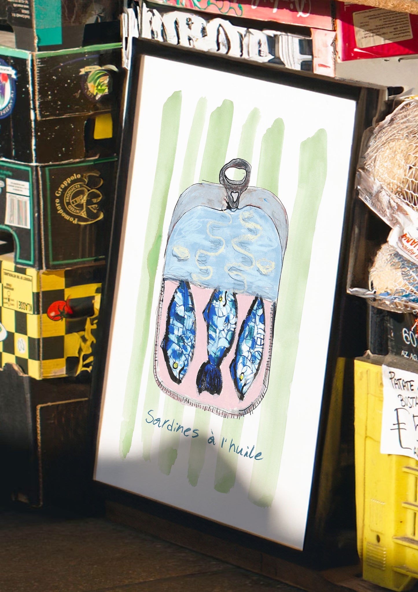 Sardines a l'huile print 5