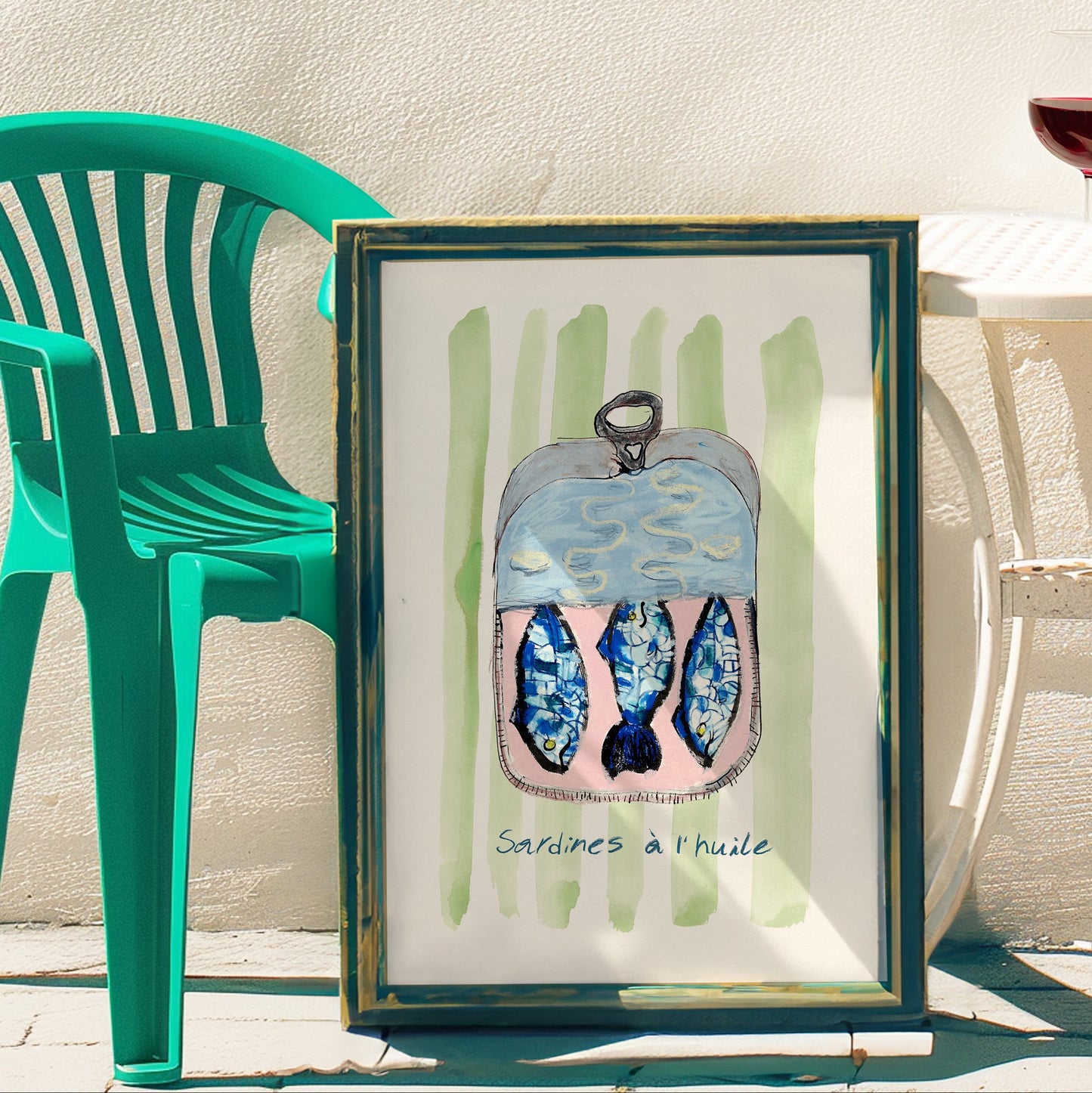 Sardines a l'huile print 1