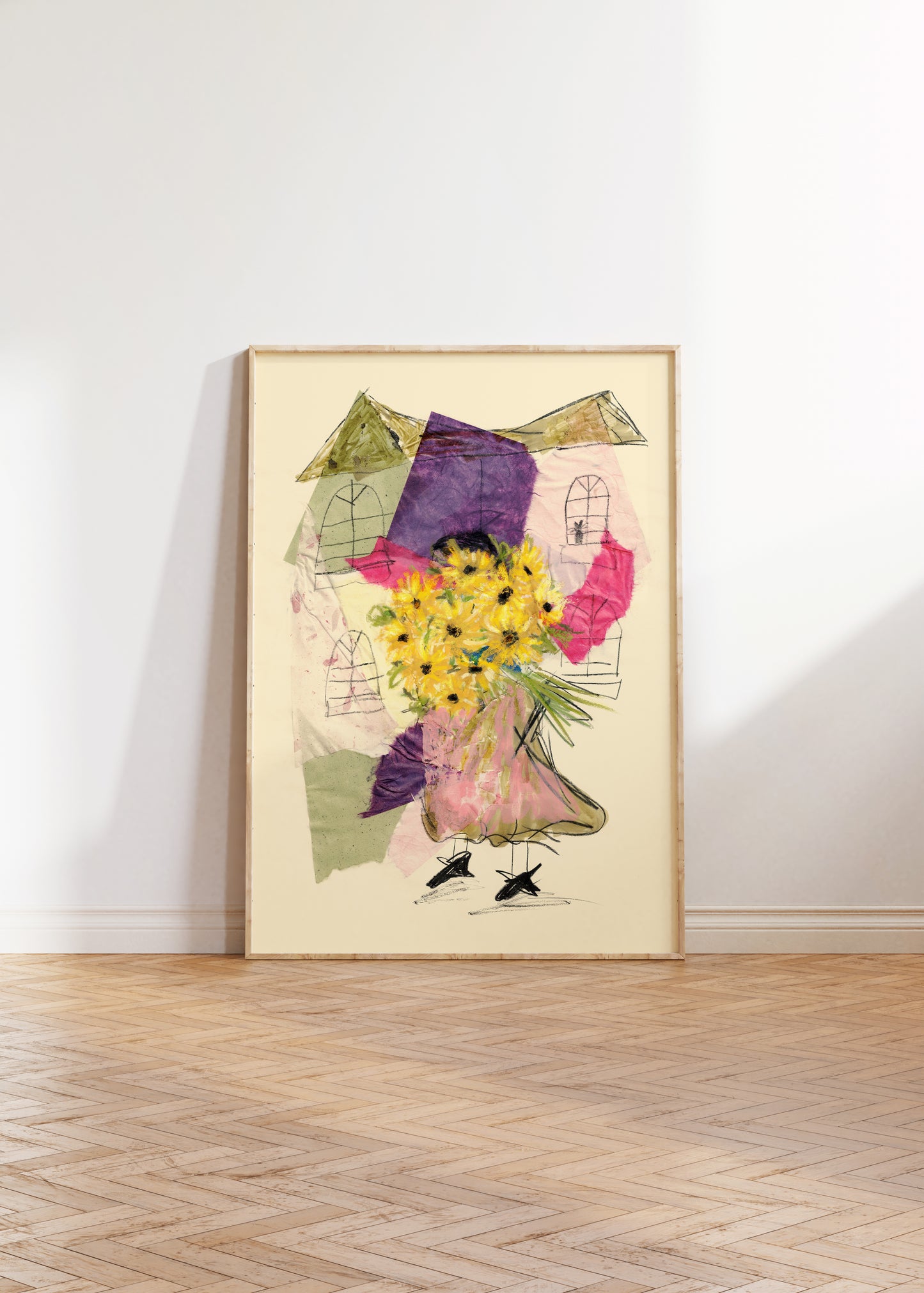 Sunflower Bouquet Print 1