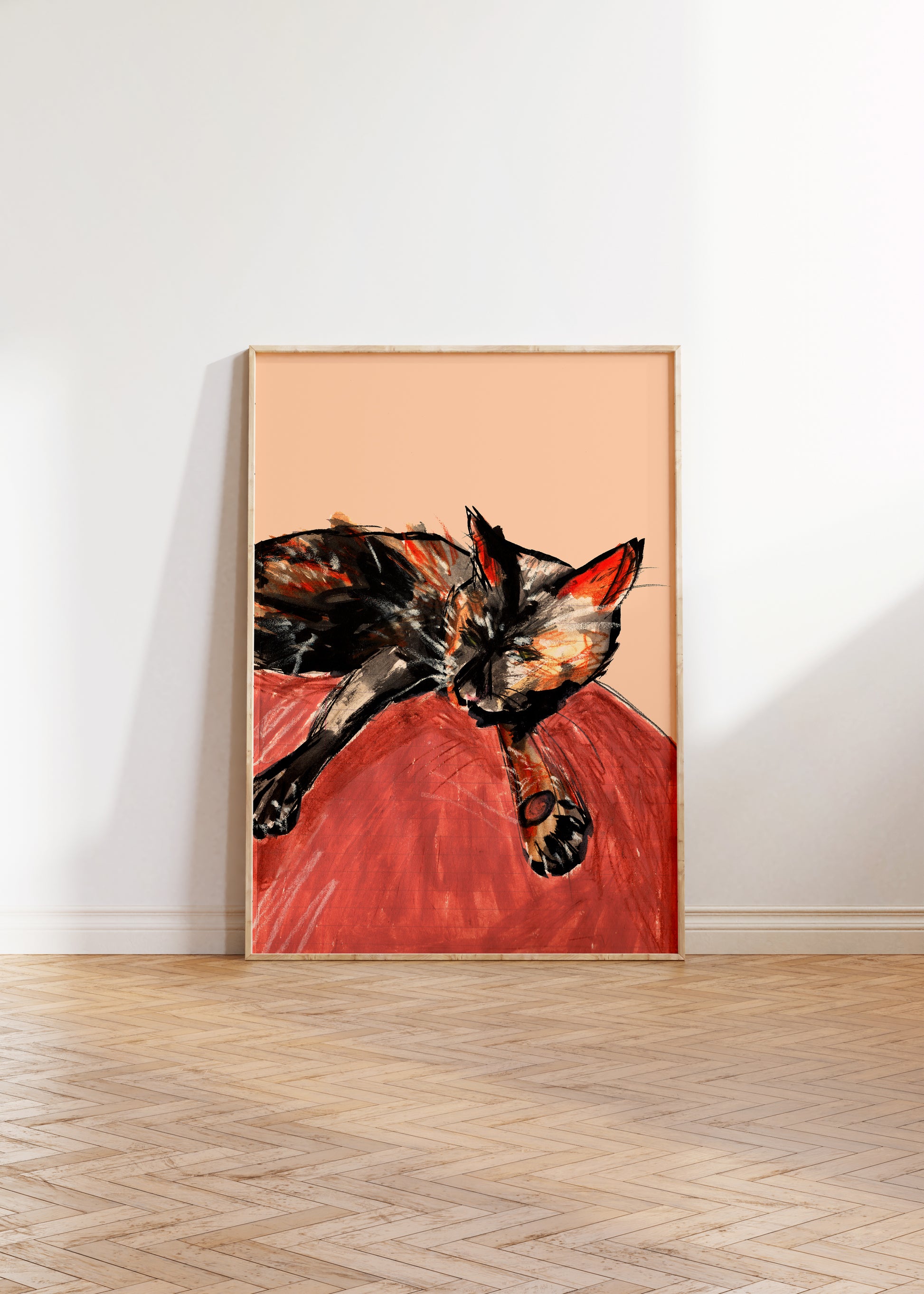 Tortoiseshell Cat Print 1