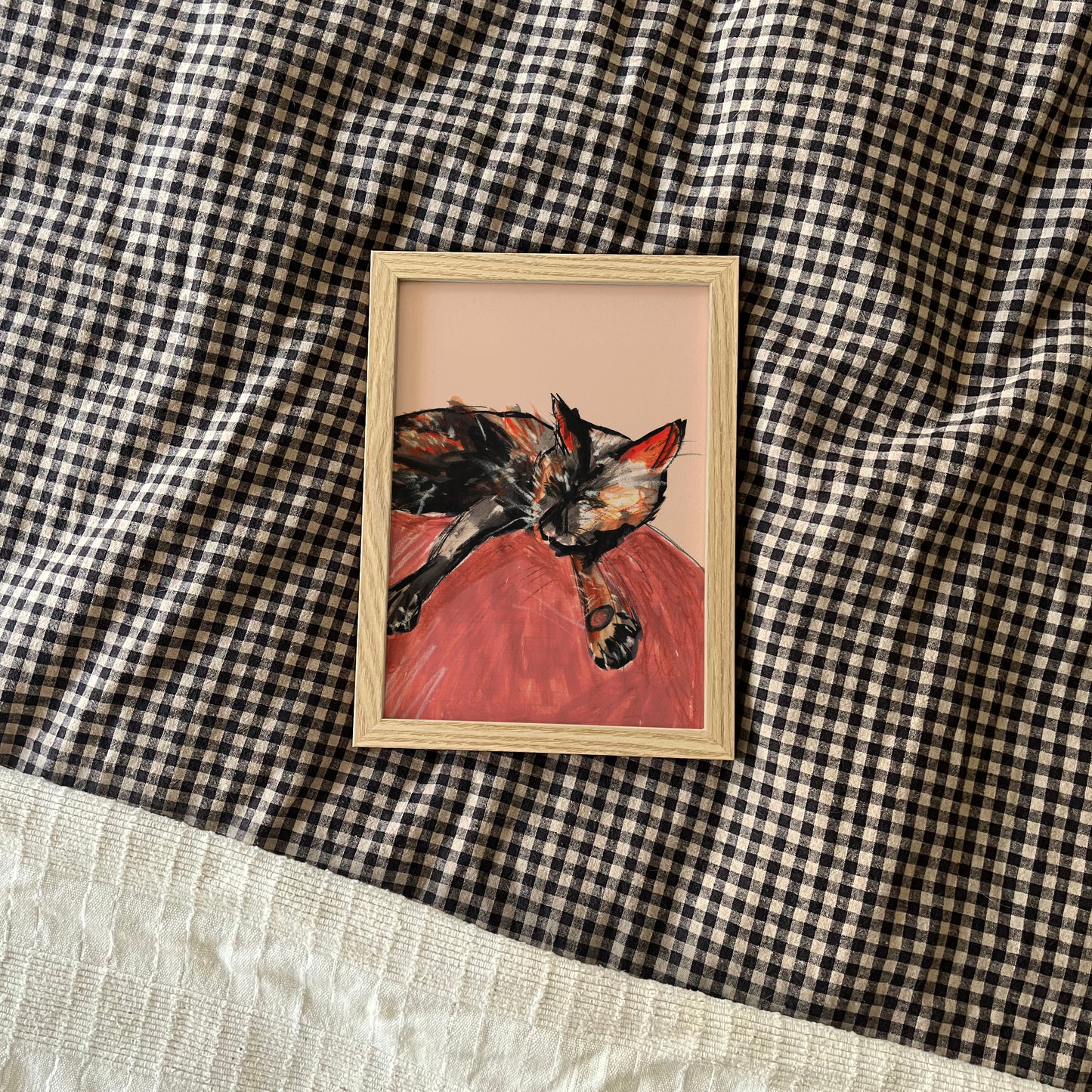 Tortoiseshell Cat Print 2