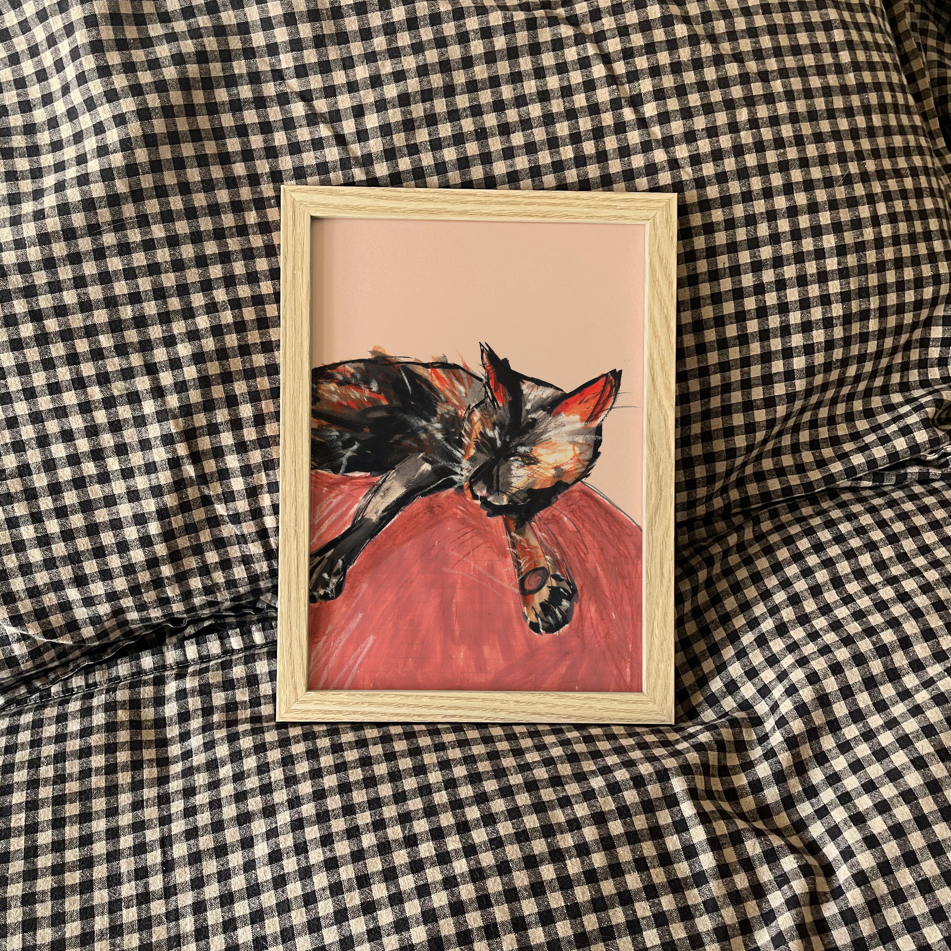 Tortoiseshell Cat Print 3